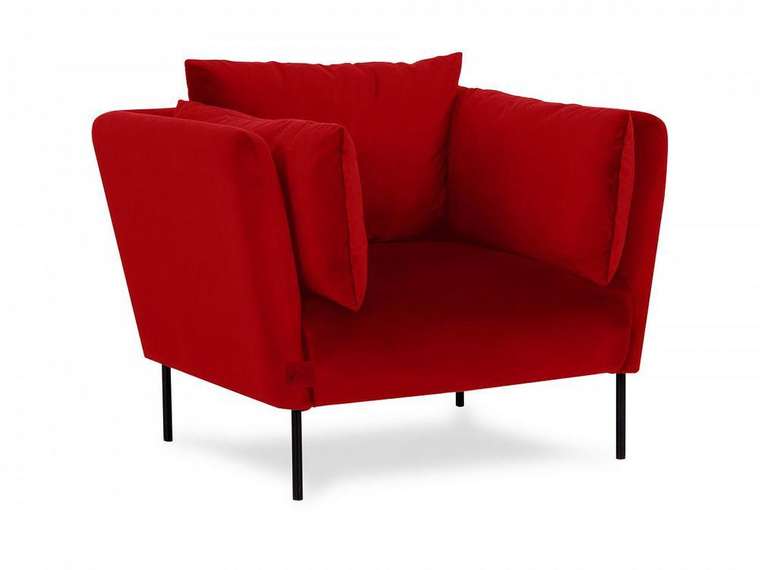 Кресло Copenhagen красного цвета