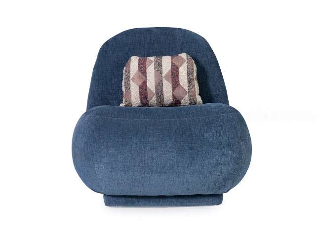 Кресло Bean Armchair синего цвета