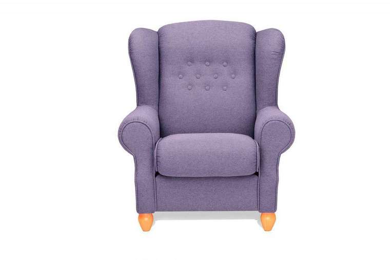 Кресло Ланкастер Комфорт фиолетового цвета