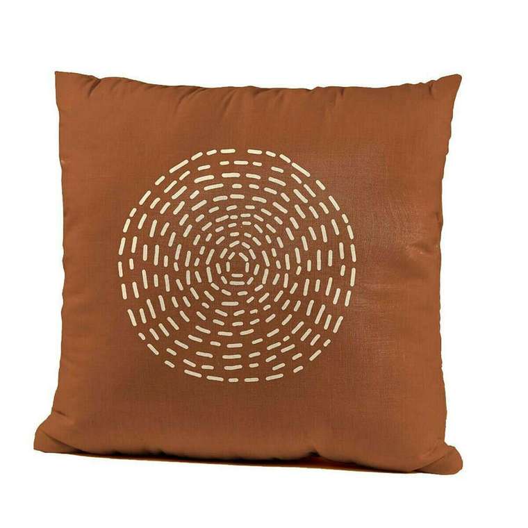Подушка Etnico Бежевый Biscuit 45 x 10 x 45