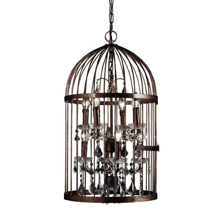Подвесная люстра Medium Birdcage Crystal