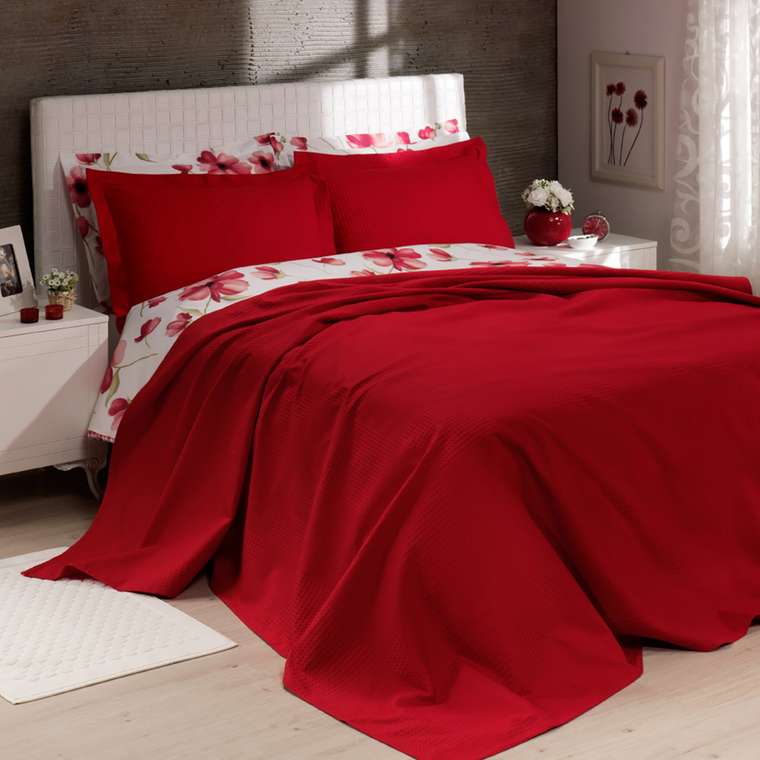 Комплект постельного белья RED FLOWER
