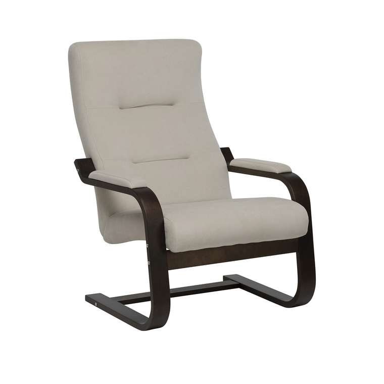 Кресло Оскар NEW бежево-коричневого цвета