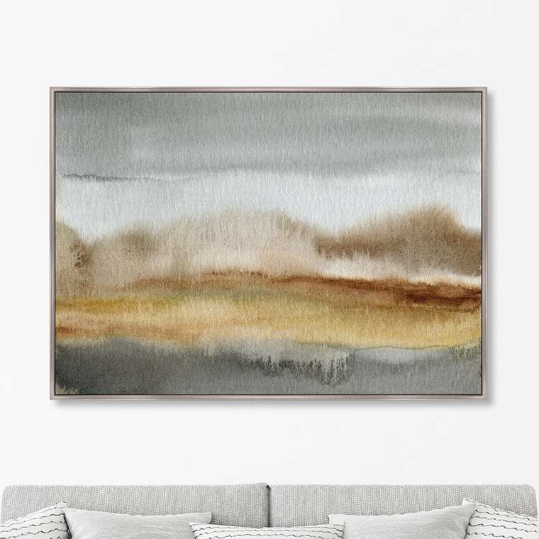 Репродукция картины на холсте Autumn landscape