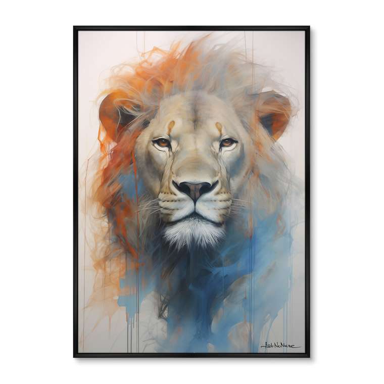 Репродукция картины Enlightened Lion, 2024г.