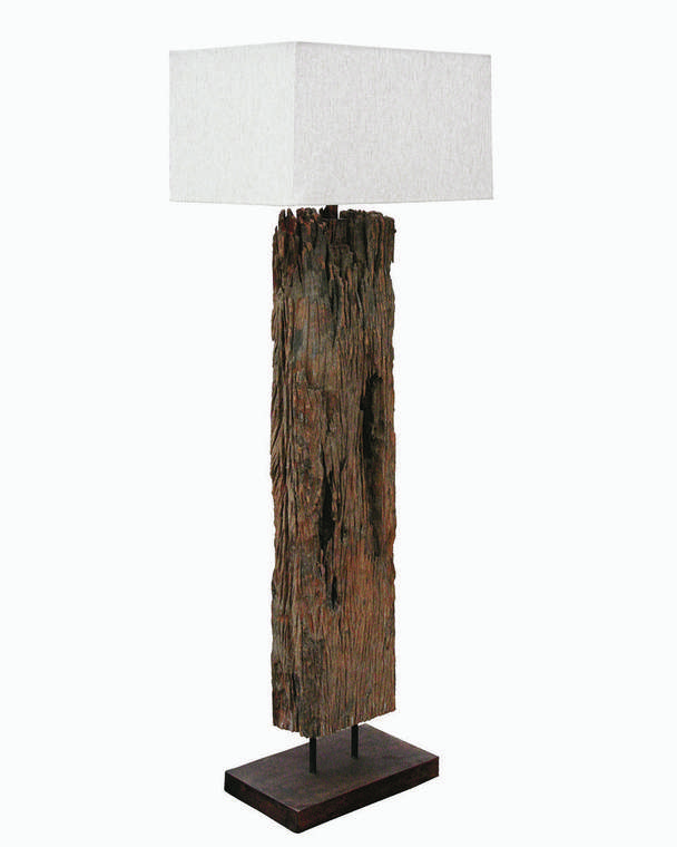 Лампа Reclaimed Driftwood Floor Lamp