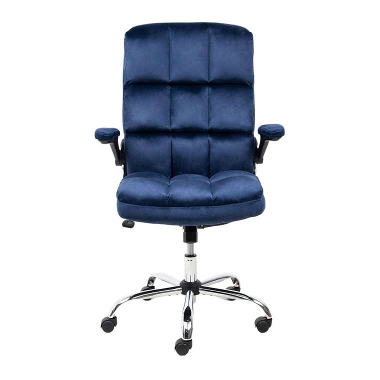 Кресло офисное Caesar темно-синего цвета