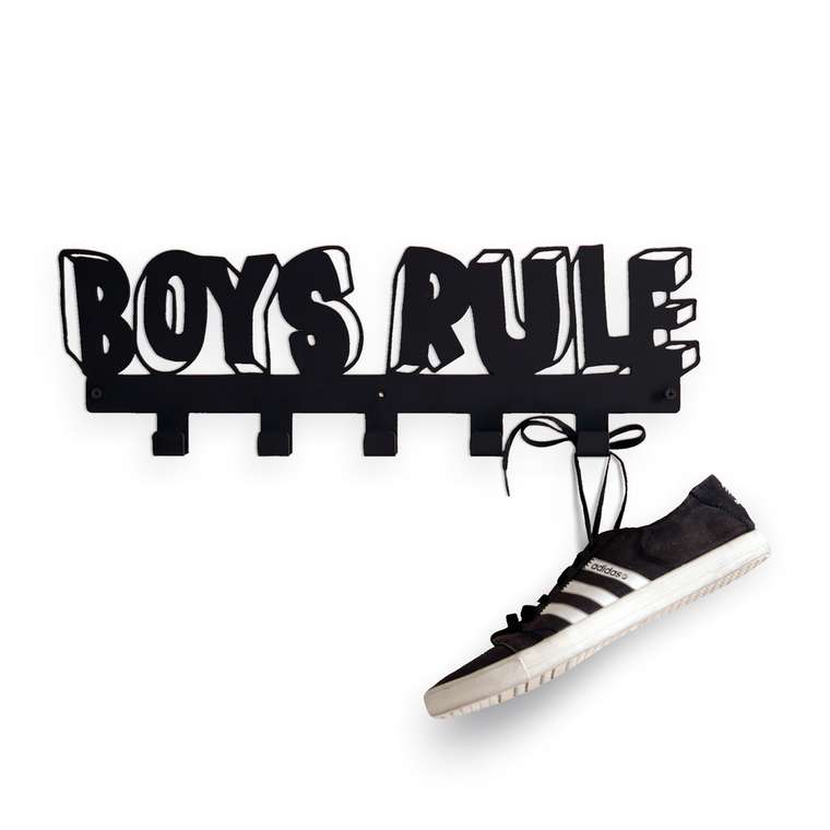 Вешалка "BOYS RULE"  