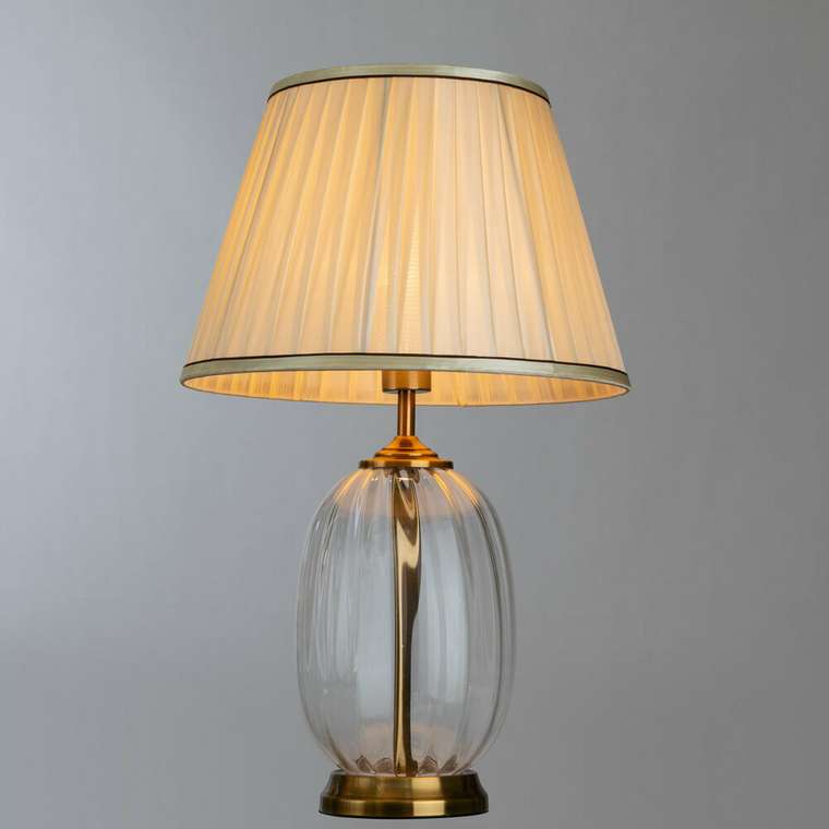 Настольная лампа Baymont с белым абажуром