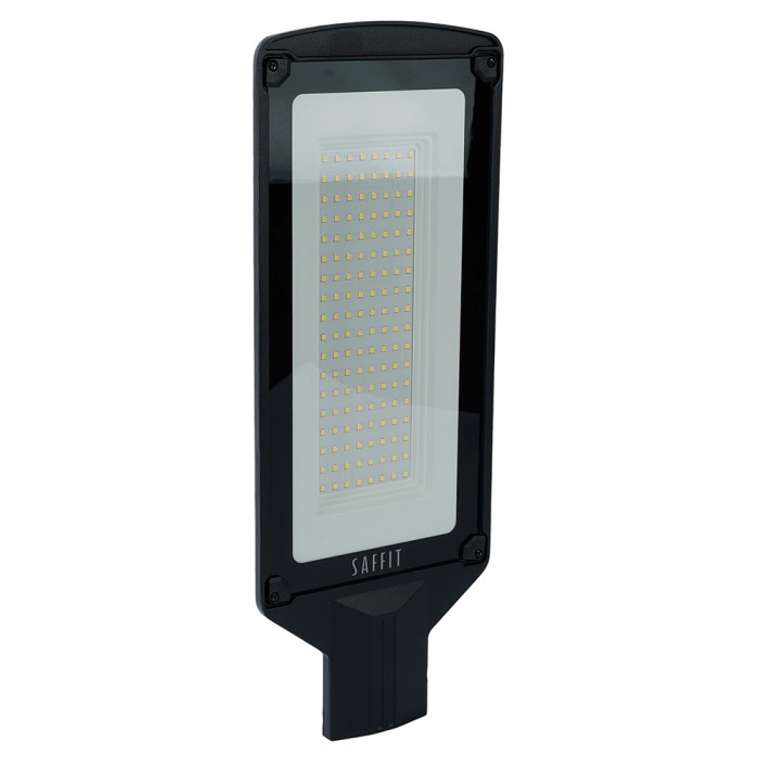 Светодиодный уличный консольный светильник Saffit SSL10-100 55234 100W 5000K 230V, черный