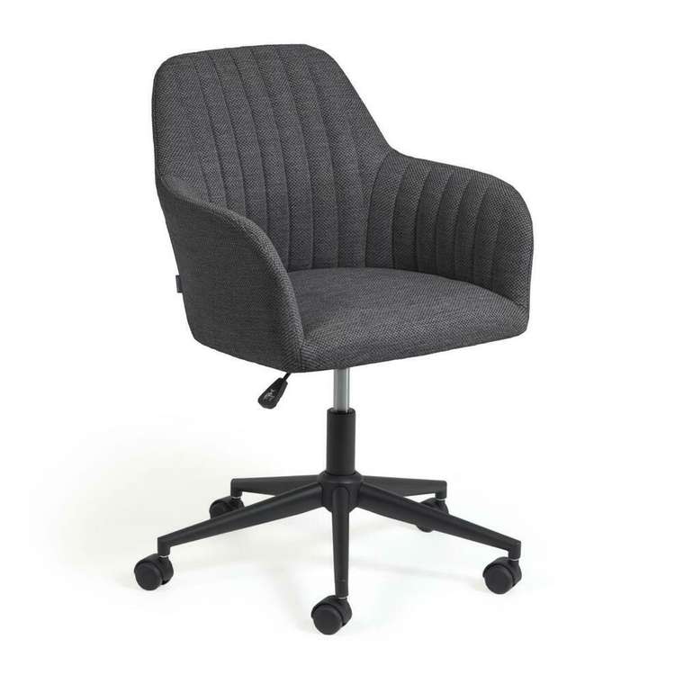 Офисный стул Madina темно-серого цвета