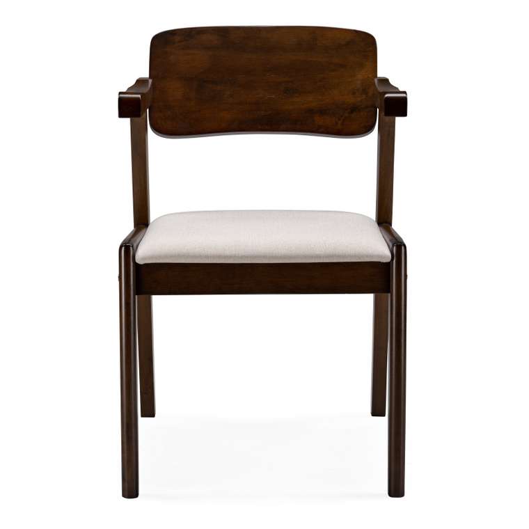 Обеденный стул Velma коричневого цвета