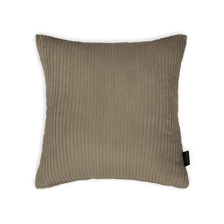 Декоративная подушка Cilium Brown коричневого цвета 
