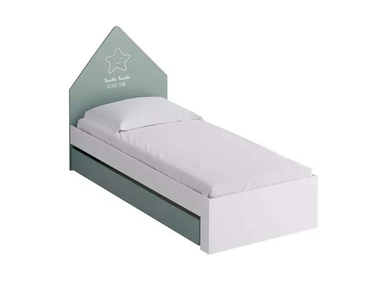 Кровать Campi light цвета мусон 90х200