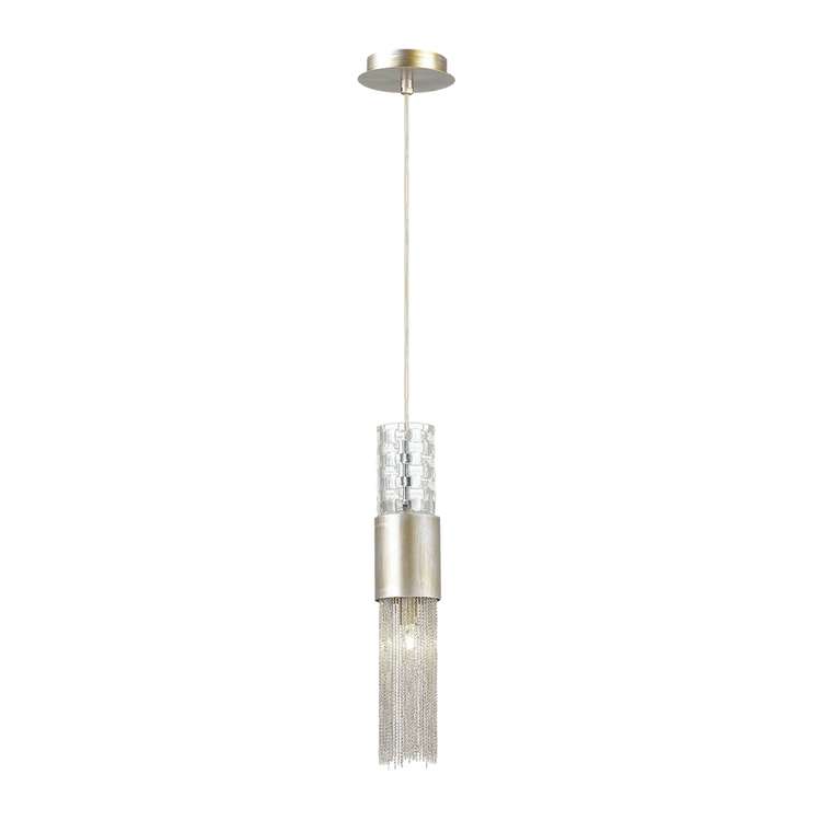 Подвесной светильник Perla серебристого цвета