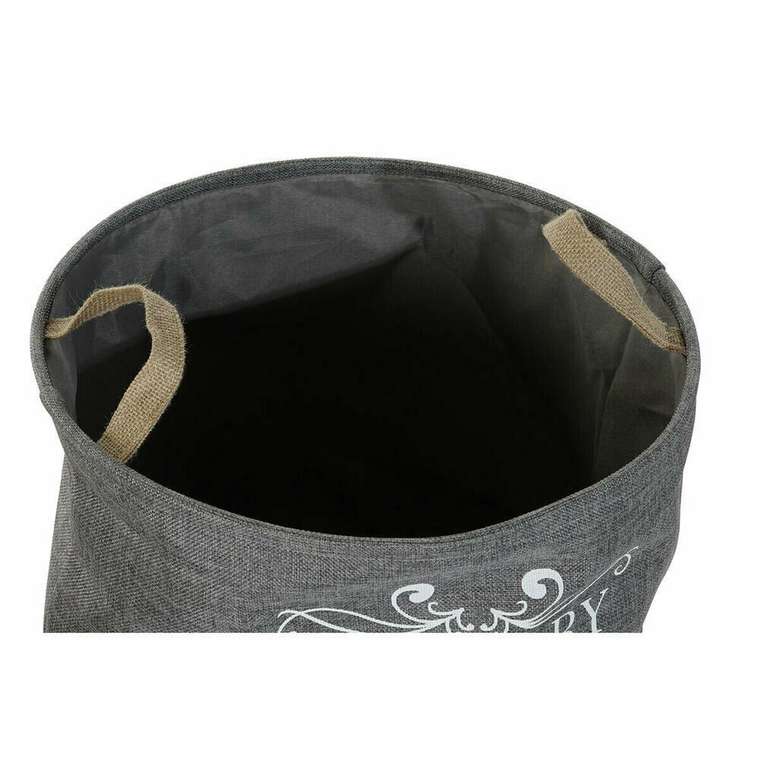 Корзина DKD Home Decor Бежевый Серый Светло-коричневый 39 x 39 x 41 cm полиэстер (3 штук) (3 Предметы)