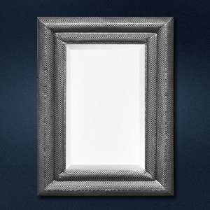  Настенное зеркало (серебро)  Sposa WESS