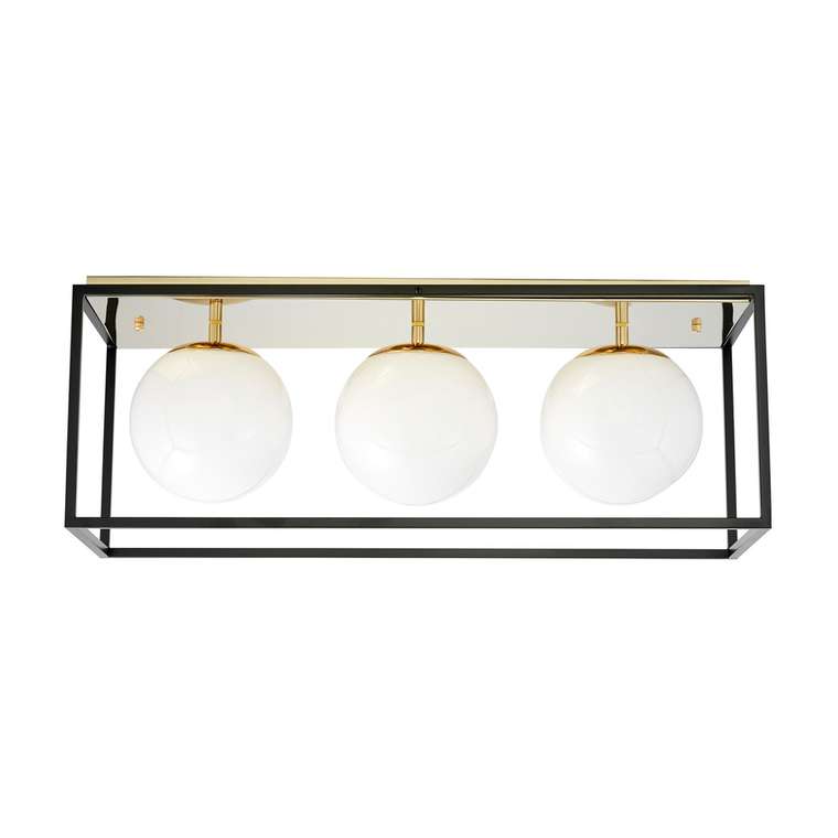 Потолочный светильник Lumina Deco Maldini LDC 8060-3 F.GD+BK