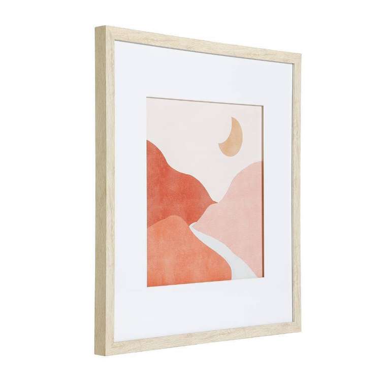 Картина Roberval бежевого цвета