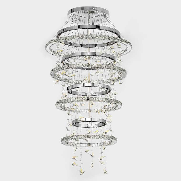 Citilux ETERA CL322090 LED Люстра хрустальная с пультом