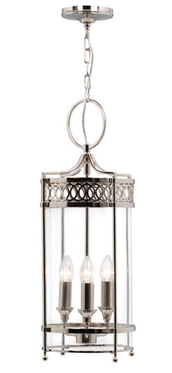 Светильник "Guildhall Pendant Polished Nickel"