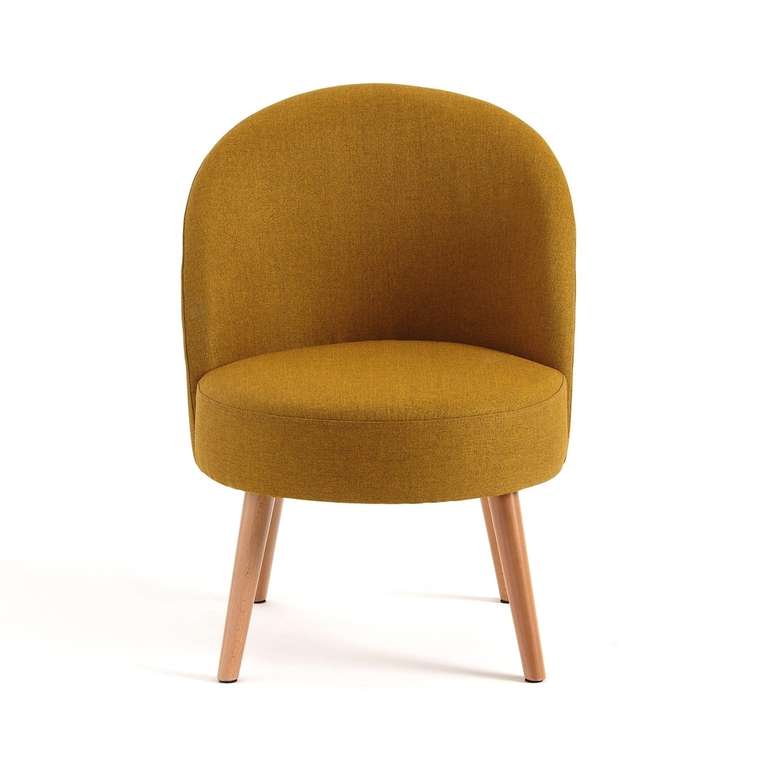Кресло Quilda желтого цвета
