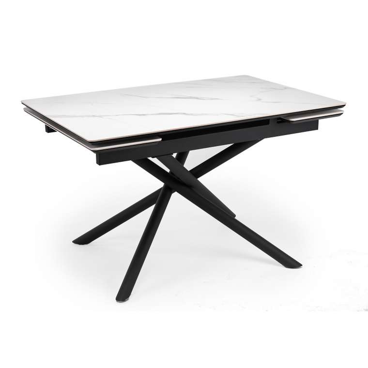 Раздвижной обеденный стол Мэриан 80х120 белого цвета