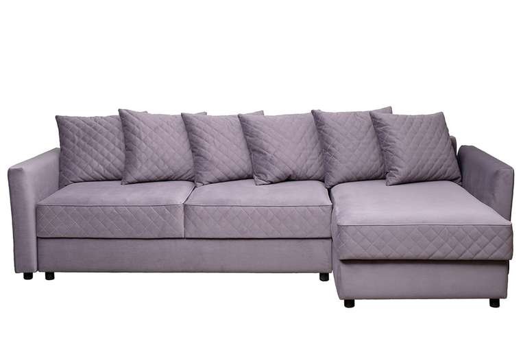 Угловой диван-кровать Sorrento серого цвета