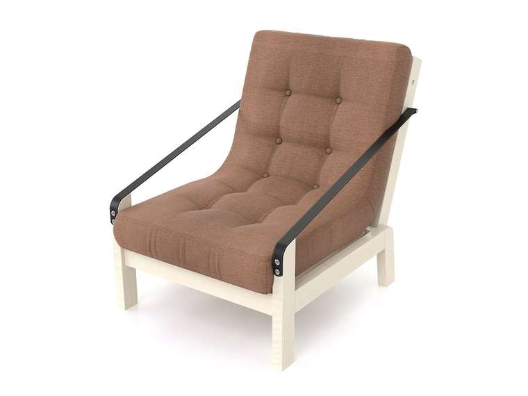 Кресло-кровать Локи коричневого цвета