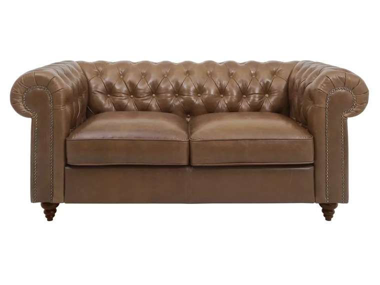 Диван Chester Classic коричневого цвета