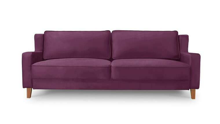 Диван-кровать Неаполь фиолетового цвета