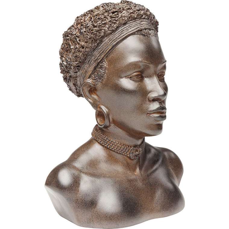 Предмет декоративный African Queen коричневого цвета
