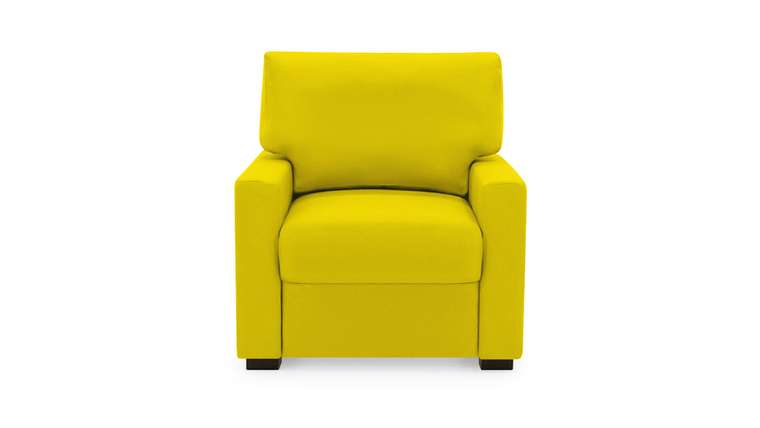 Кресло Непал желтого цвета