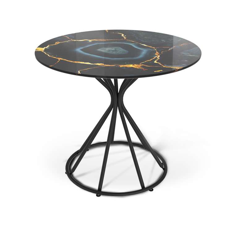 Обеденный стол Cosmic черного цвета