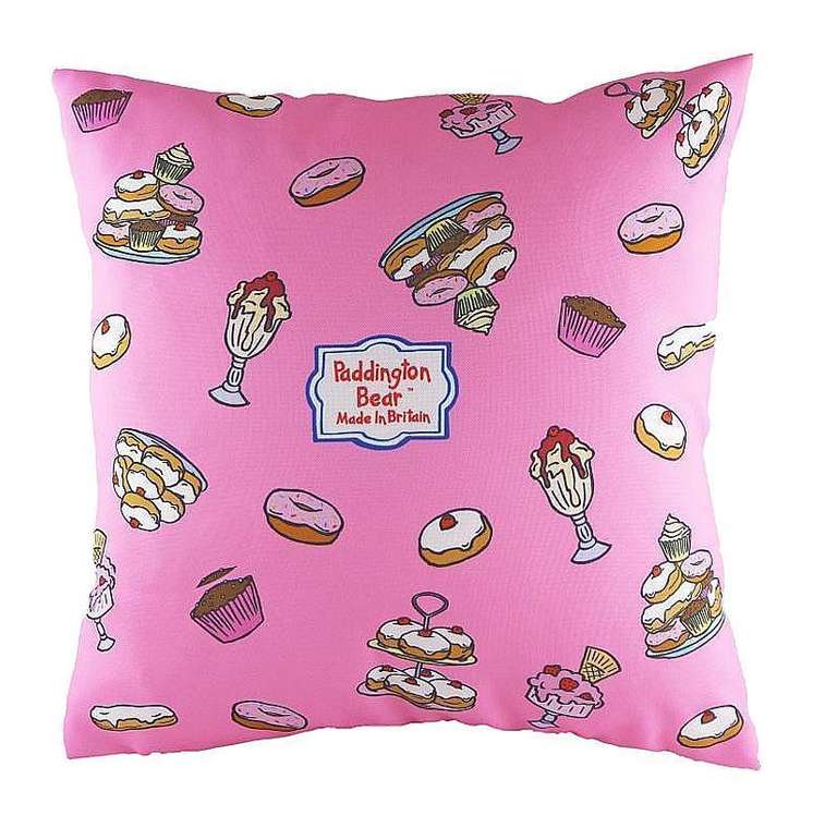 Подушка с принтом Paddington Bear Pink