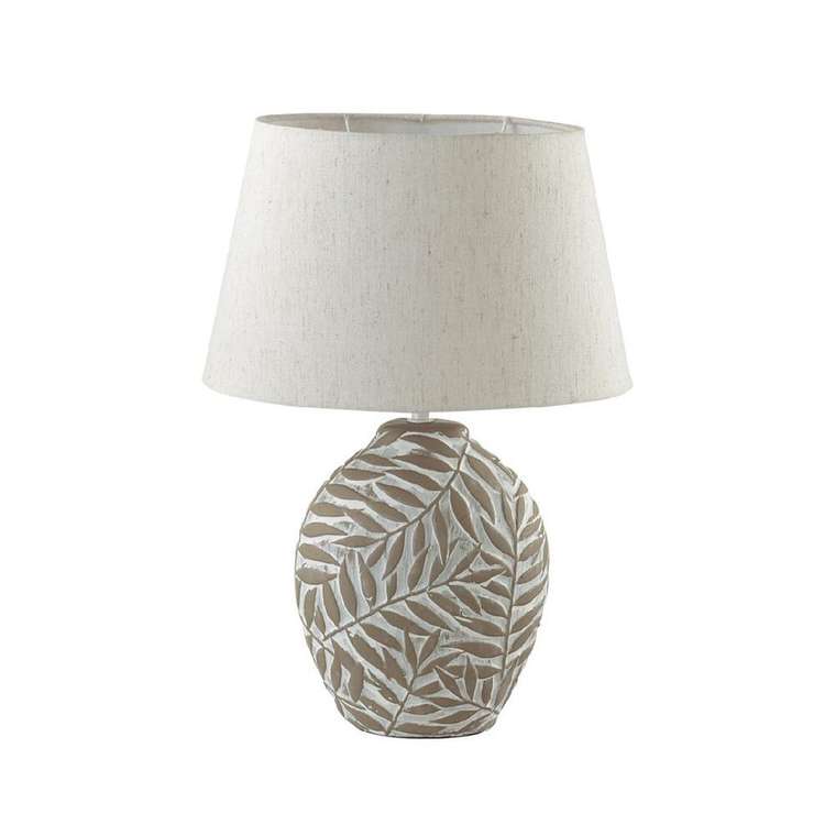 Настольная лампа Moderni 8134/1T (ткань, цвет бежевый)