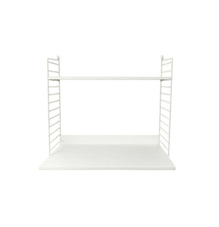 Подвесной стол Лив белого цвета