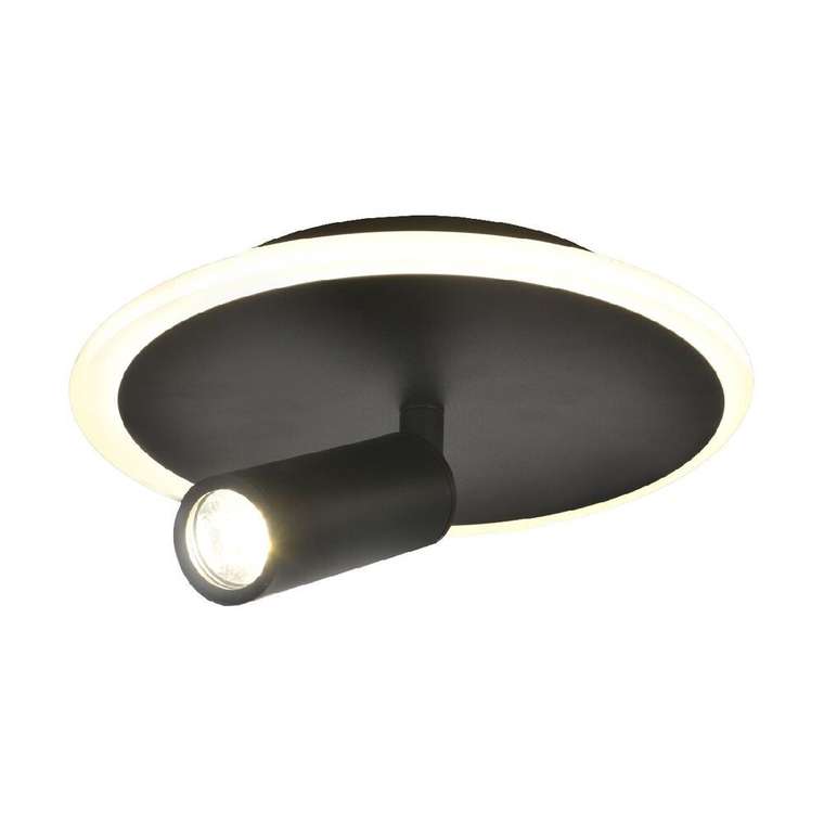Настенно-потолочный светильник 20046led 20046SMA/01LED BK (металл, цвет черный)
