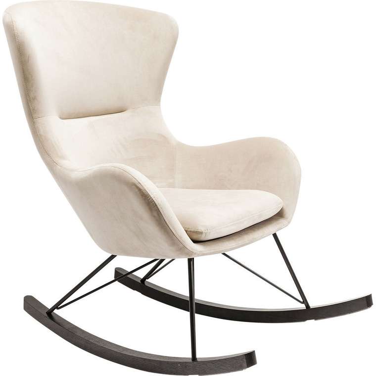 Кресло-качалка Oslo серого цвета