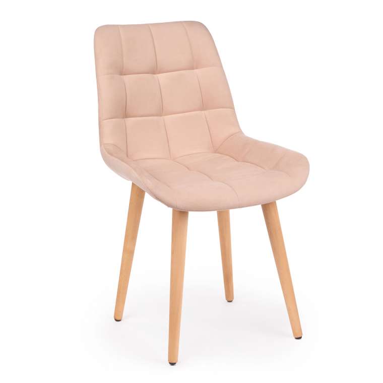 Обеденный стул Челси 360 бежевого цвета вращающийся