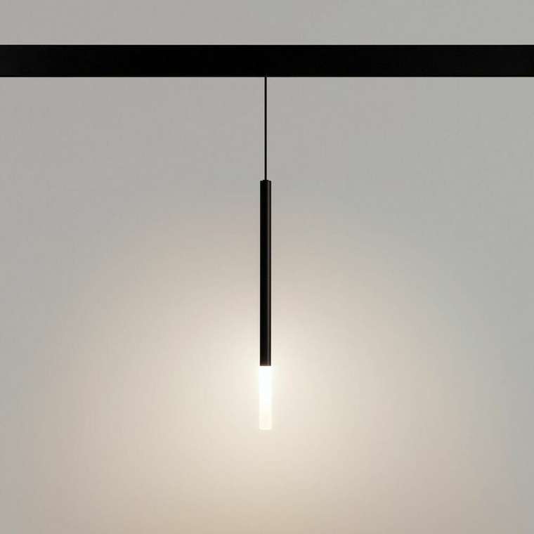Трековый магнитный светильник Arlight MAG-ORIENT-STICK-HANG-R20-3W Warm3000 (BK, 180 deg, 48V) 037038(1)