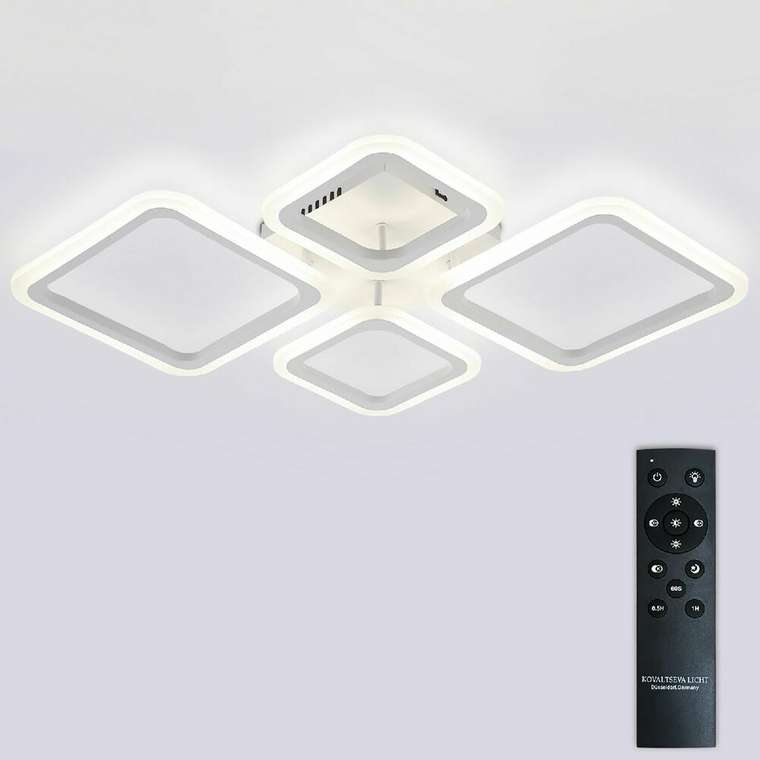 Потолочная люстра Opti LED LAMPS 81108/1C (акрил, цвет белый)