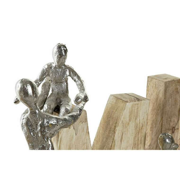 Декоративная фигура Коричневый Алюминий Древесина манго (55 x 7,5 x 21 cm)