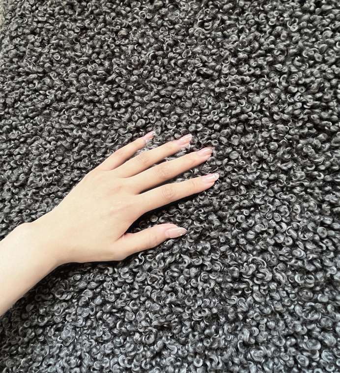 Коврик Lamba 120х180 темно-серого цвета