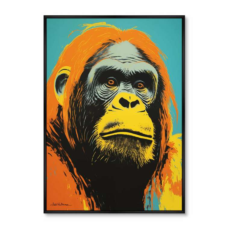 Репродукция картины Vibe collection, Orang Utan, No 2, 2024г.