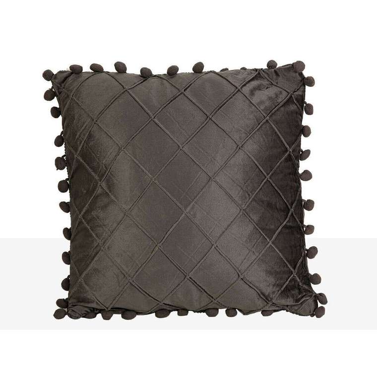 Подушка Серый 40 x 5 x 40