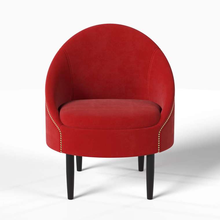 Кресло Мадрид красного цвета