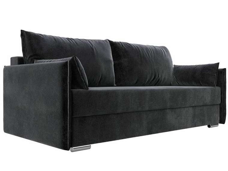 Диван-кровать Сайгон темно-серого цвета