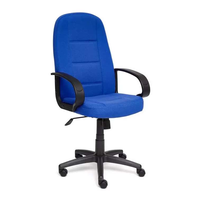 Офисное кресло Office синего цвета