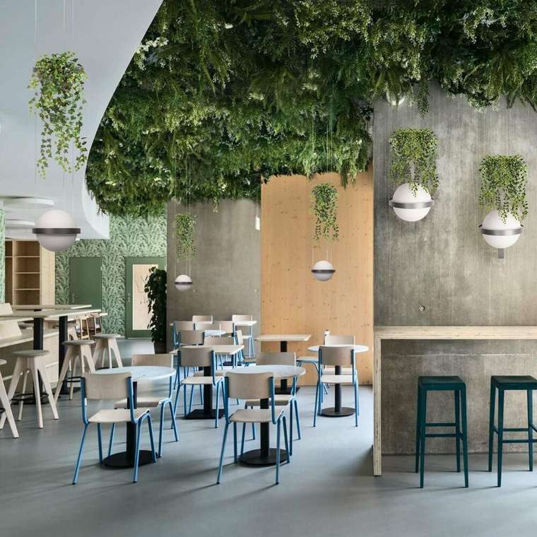 Подвесной светильник Jardin 10121/1P Dark grey (стекло, цвет белый)